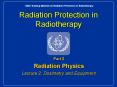 Radiation Protection in Radiotherapy