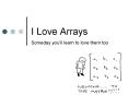 I Love Arrays