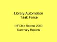 Library Automation Task Force