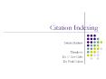 Citation Indexing