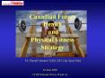 Canadian Forces Health and Physical Fitness Strategy