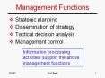 Management Functions