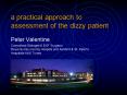 a practical approach to assessment of the dizzy patient