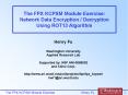 The FPX KCPSM Module Exercise: Network Data Encryption Decryption Using ROT13 Algorithm