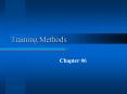 Training Methods