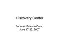 Discovery Center