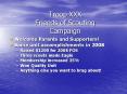 Troop XXX Friends of Scouting Campaign