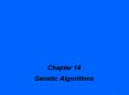 Genetic Algorithms