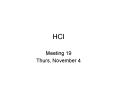 HCI