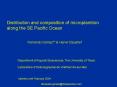 Distribution and composition of microplankton