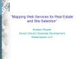 Mapping Web Services for Real Estate and Site Selection