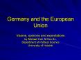 Germany and the European Union