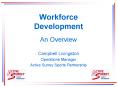 Workforce Development