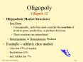 Oligopoly Chapter 12