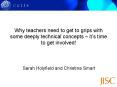 Why teachers need to get to grips with some deeply technical concepts its time to get involved