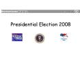 Presidential Election 2008