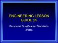 ENGINEERING LESSON GUIDE 25