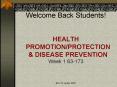 Welcome Back Students