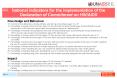 (Last of 2 parts) National indicators for the implementation of the Declaration of Commitment on HIV/AIDS