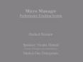 Micro Manager Performance Tracking System