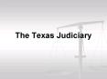 The Texas Judiciary