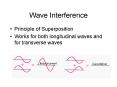 Wave Interference