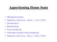 Apportioning House Seats