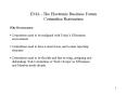 EMA The Electronic Business Forum Committee Restructure
