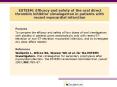 ESTEEM: Efficacy and safety of the oral direct thrombin inhibitor ximelagatran in patients with rece