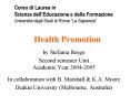 Health Promotion