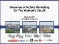 Overview of Mobile Marketing for The Womens Circuit