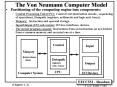 The Von Neumann Computer Model