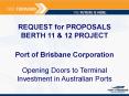 REQUEST for PROPOSALS BERTH 11