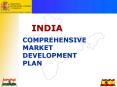 INDIA PLAN INTEGRAL DE DESARROLLO DEL MERCADO