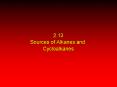 2'13 Sources of Alkanes and Cycloalkanes