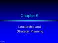 Leadership and