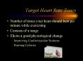 Target Heart Rate Zones
