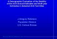A Demographic Evaluation of the Stability of the ACS Annual Estimates and Multiyear Estimates in Sel