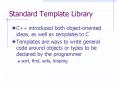 Standard Template Library