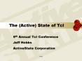 The Active State of Tcl