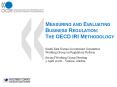 Measuring and Evaluating Business Regulation: The OECD IRI Methodology
