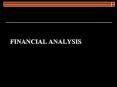 FINANCIAL ANALYSIS