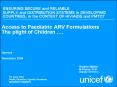 ENSURING SECURE and RELIABLE SUPPLY and DISTRIBUTION SYSTEMS in DEVELOPING COUNTRIES, in the CONTEXT
