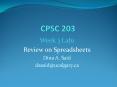 CPSC 203