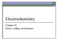 Electrochemistry