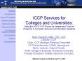 ICCP Services for Colleges and Universities: Using the ACP