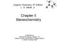 Chapter 5 Stereochemistry