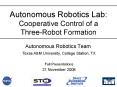 Autonomous Robotics Team