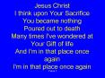 Jesus Christ I think upon Your Sacrifice You became nothing Poured out to death Many times I've wond