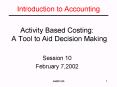 Introduction to Accounting